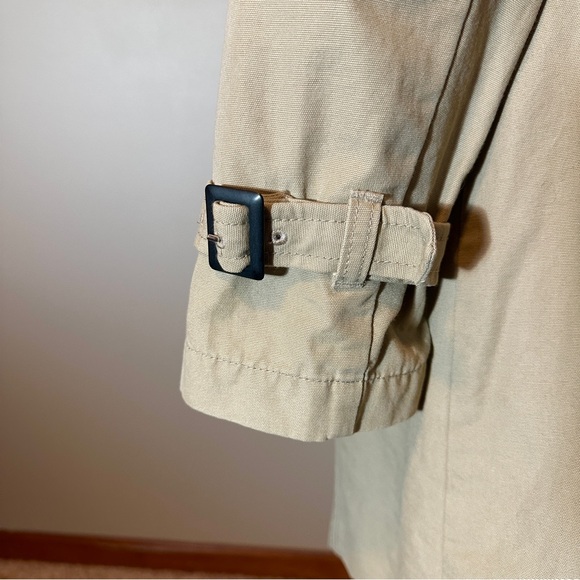 Ann Taylor LOFT Khaki Trench Coat - Picture 3 of 8
